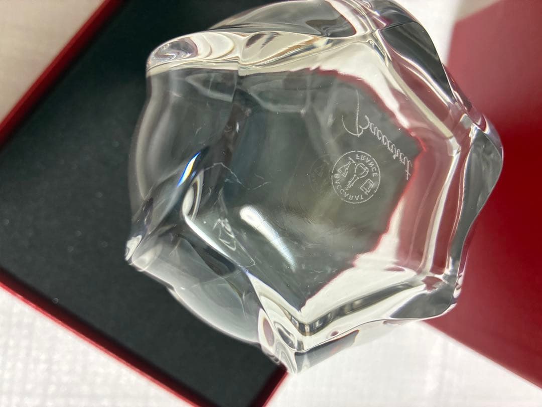 く*ん様 正規品 BACCARAT バカラ 花瓶 COROLLE コローユ フラ