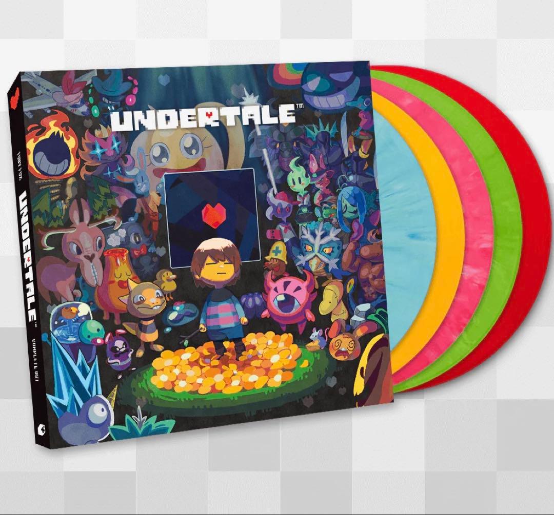 UNDERTALE アンダーテール レコード サウンドトラック アナログ盤 LP