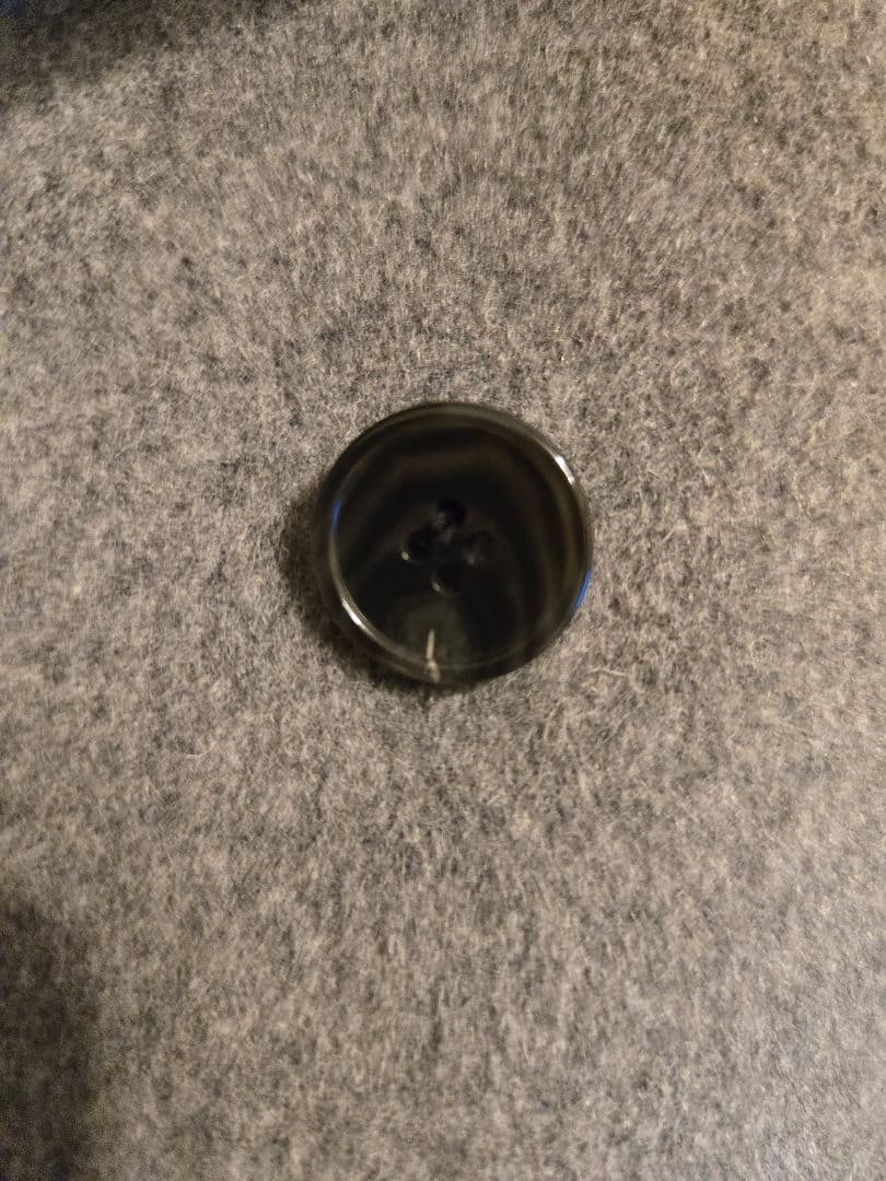 自由区　スタンドカラーウールコート