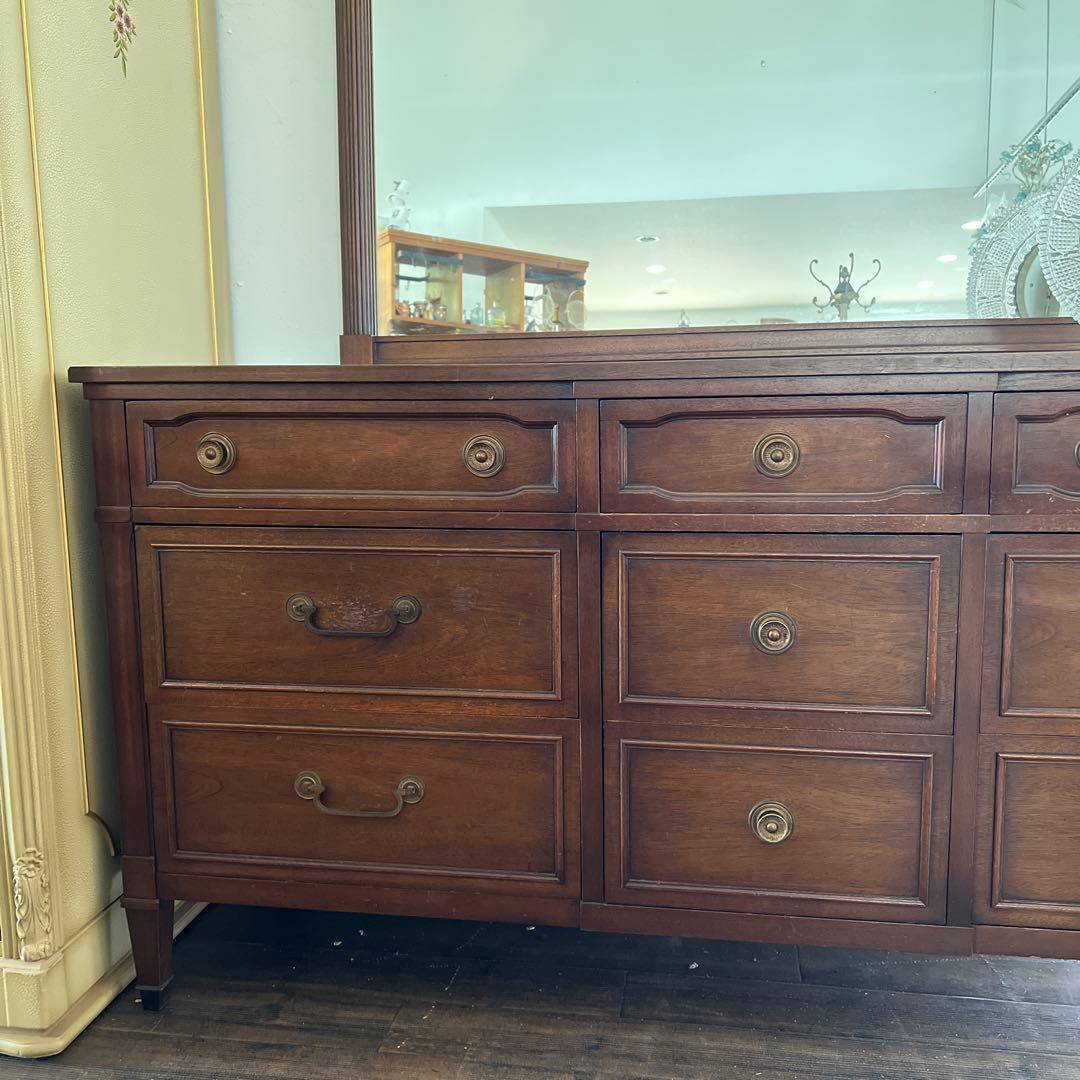 k408r120 ドレクセル 日本製 トライユン ミラーチェスト/サイドボード