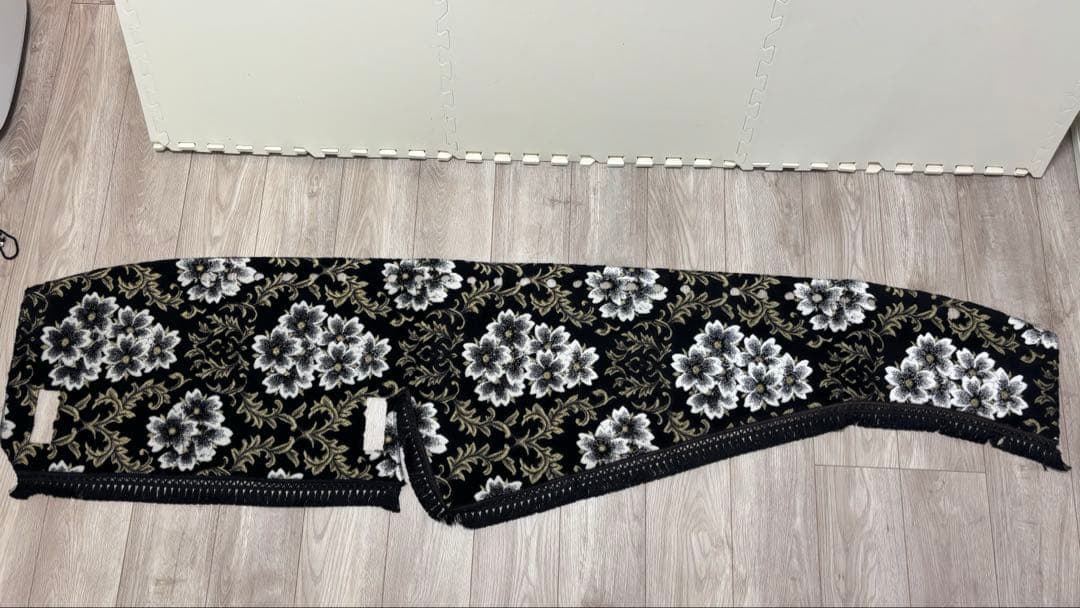 金華山　桜　ダッシュマット　ファイブスターギガ　いすゞ　大型トラック