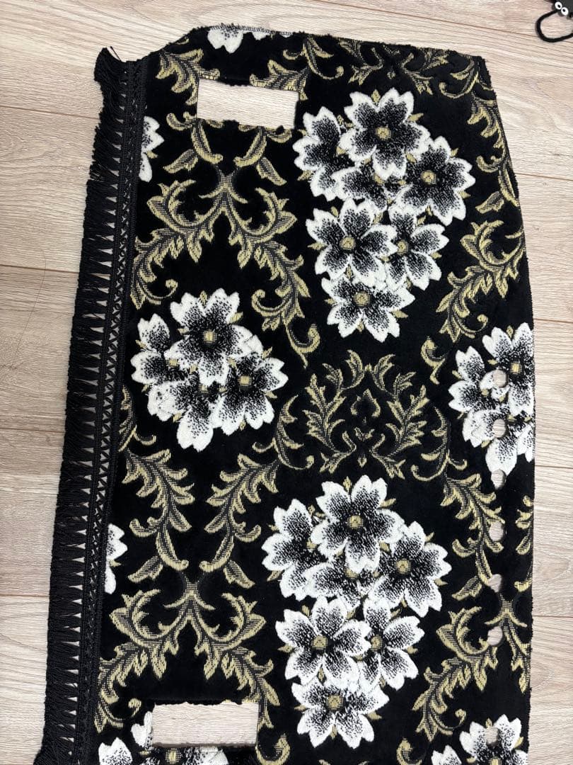 金華山　桜　ダッシュマット　ファイブスターギガ　いすゞ　大型トラック