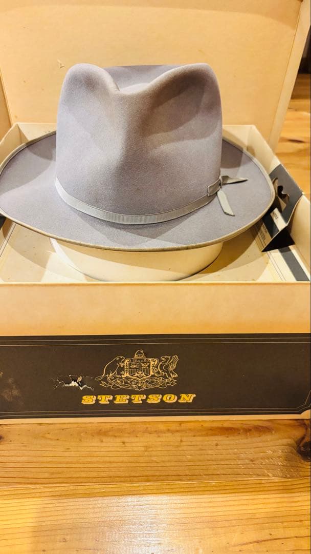 値下げStetson size7 3/8 ステットソンロイヤルステットソン