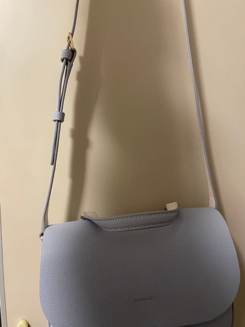 agnes b. アニエスベー　ショルダーバッグ　ボヤージュ　ブルー　水色