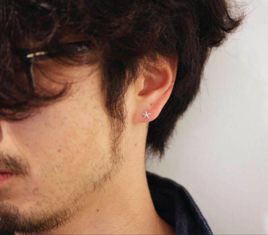 SYMPATHY OF SOUL（シンパシーオブソウル） スターピアス シルバー