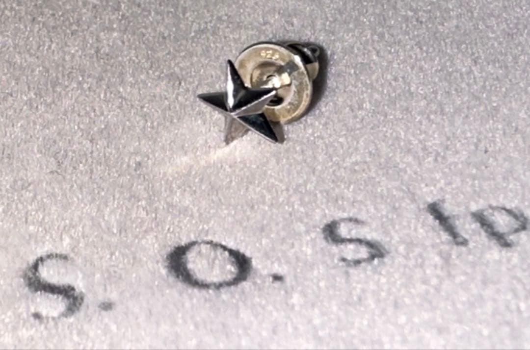 SYMPATHY OF SOUL（シンパシーオブソウル） スターピアス シルバー