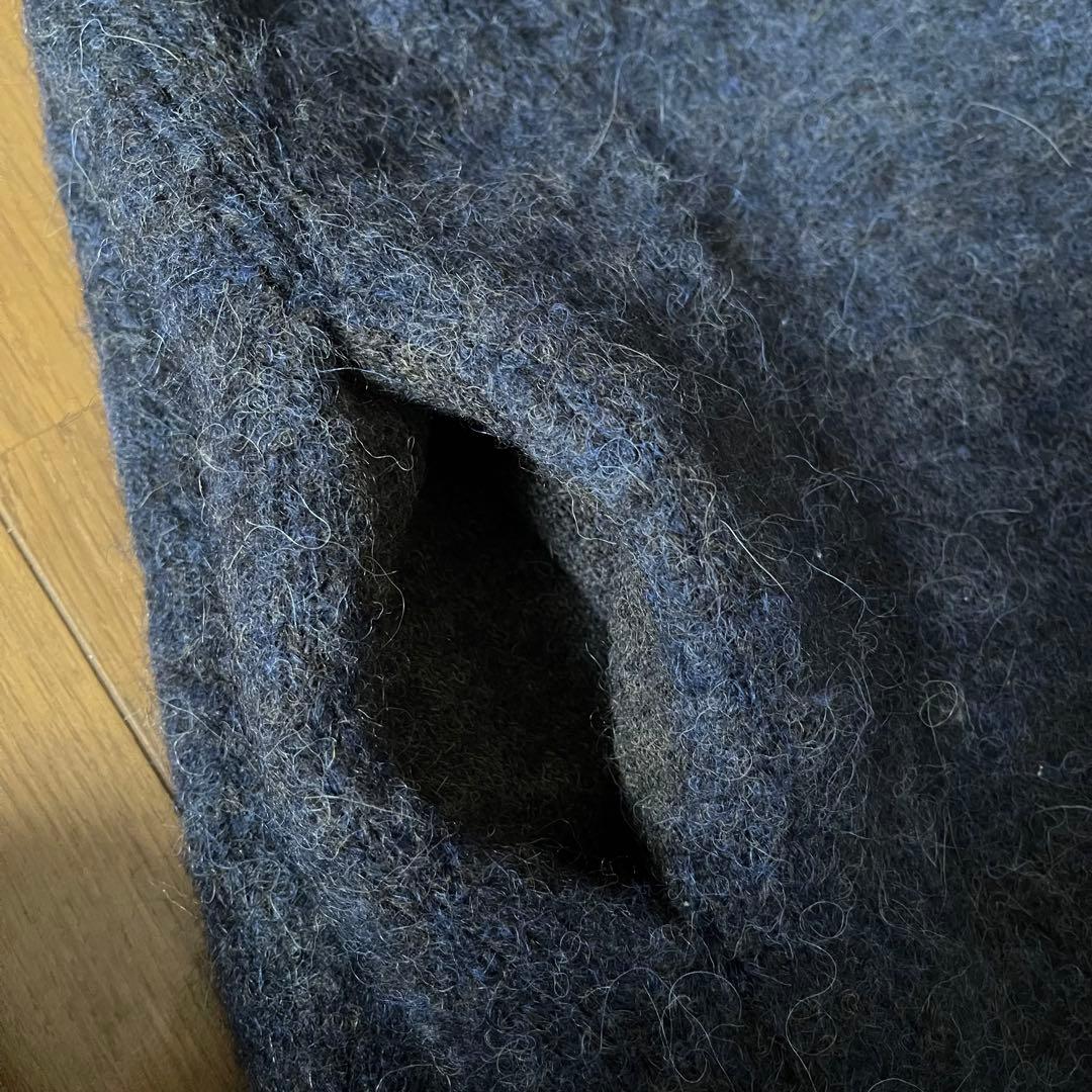 極美品 カタログ掲載 あったか アルパカ ポンチョ 45rpm