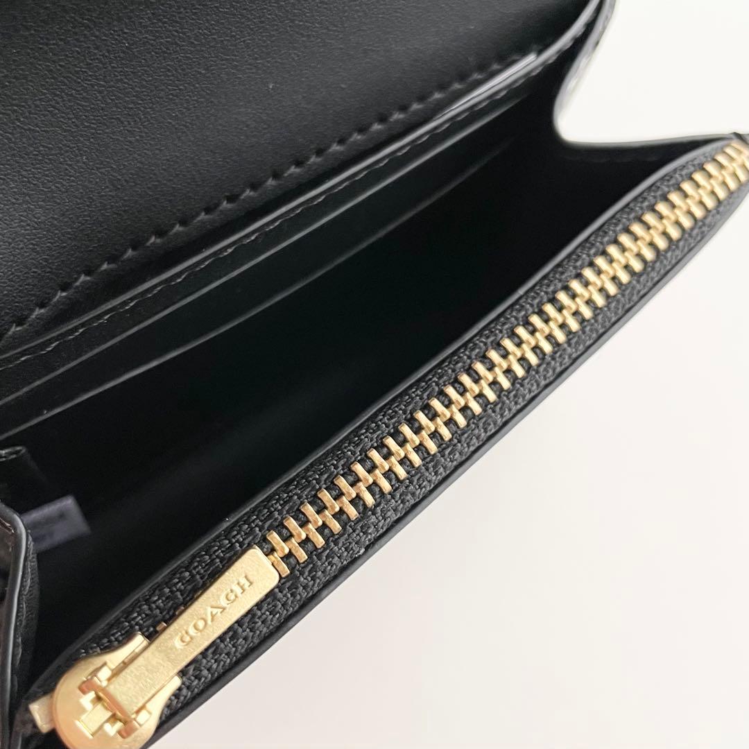 コーチ COACH エッセンシャル カードケース チャーム レザー 新品