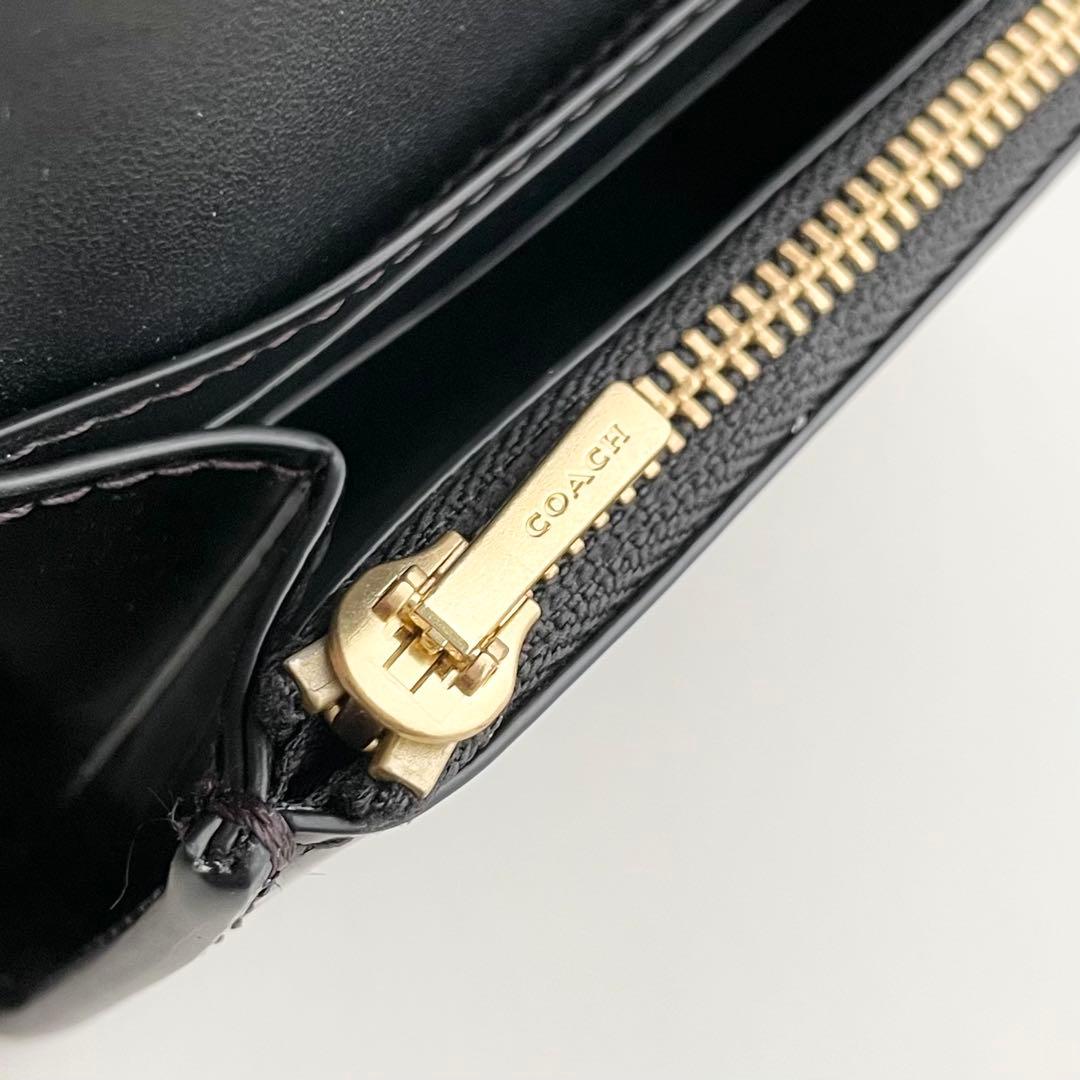 コーチ COACH エッセンシャル カードケース チャーム レザー 新品