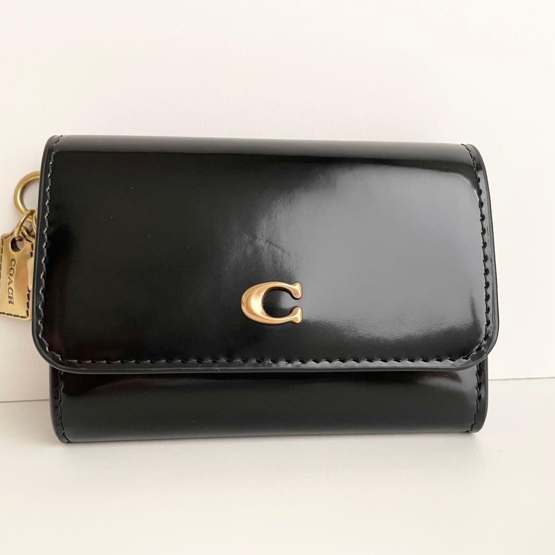 コーチ COACH エッセンシャル カードケース チャーム レザー 新品