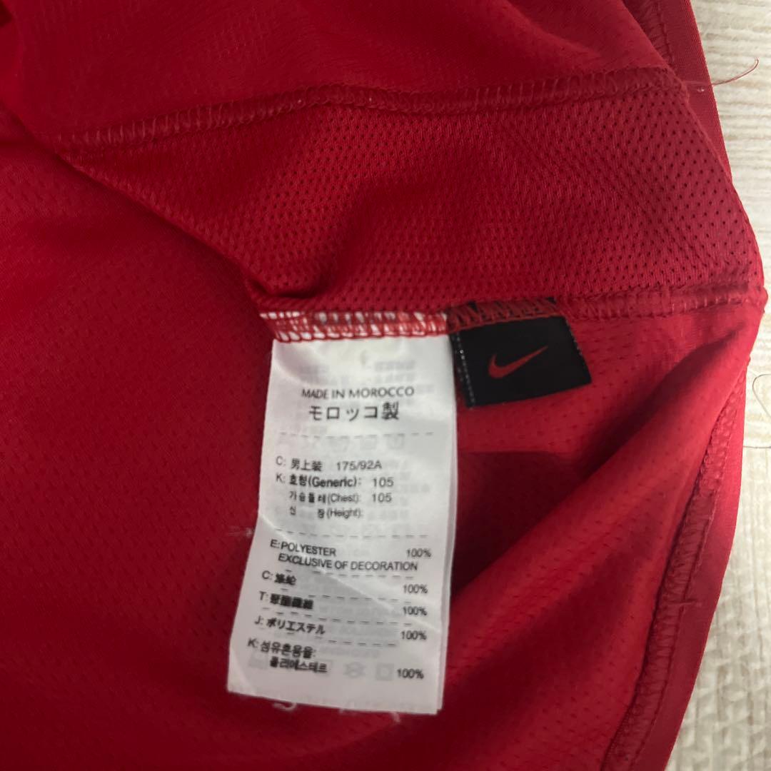 【希少品】マンチェスターユナイテッド2007〜2009年版長袖ユニフォーム　L