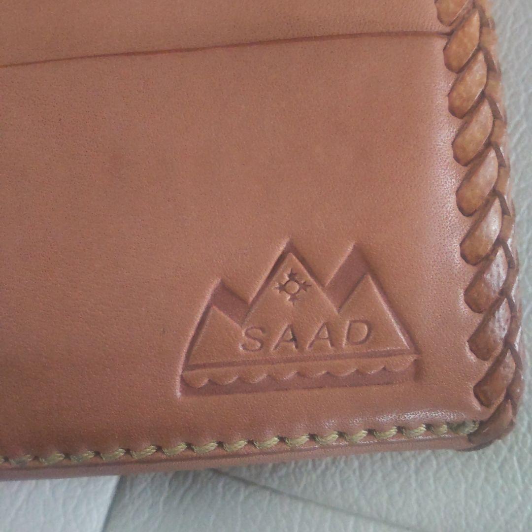 SAAD・ターコイズ925コンチョ サドルレザーウォレット（カスタム）