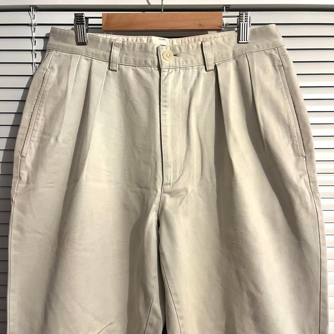 90s Polo Ralph Lauren ポロチノ ANDREW 2タック