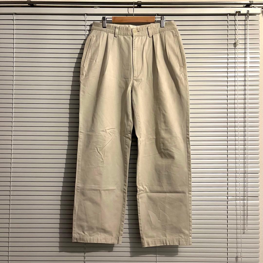 90s Polo Ralph Lauren ポロチノ ANDREW 2タック