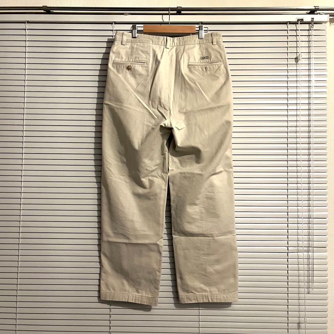 90s Polo Ralph Lauren ポロチノ ANDREW 2タック