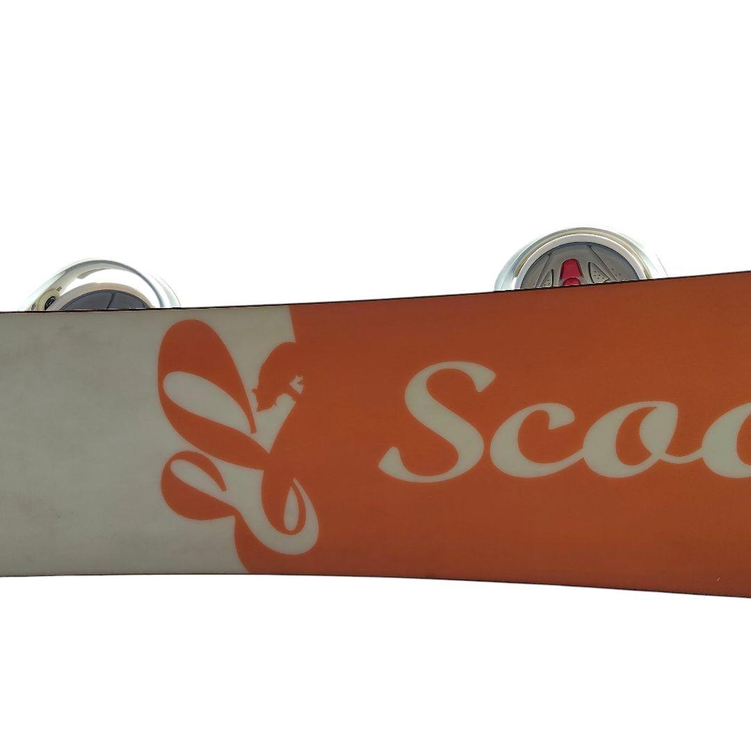 SCOOTER 152cm スノーボード板 FLUX ビンディング セット