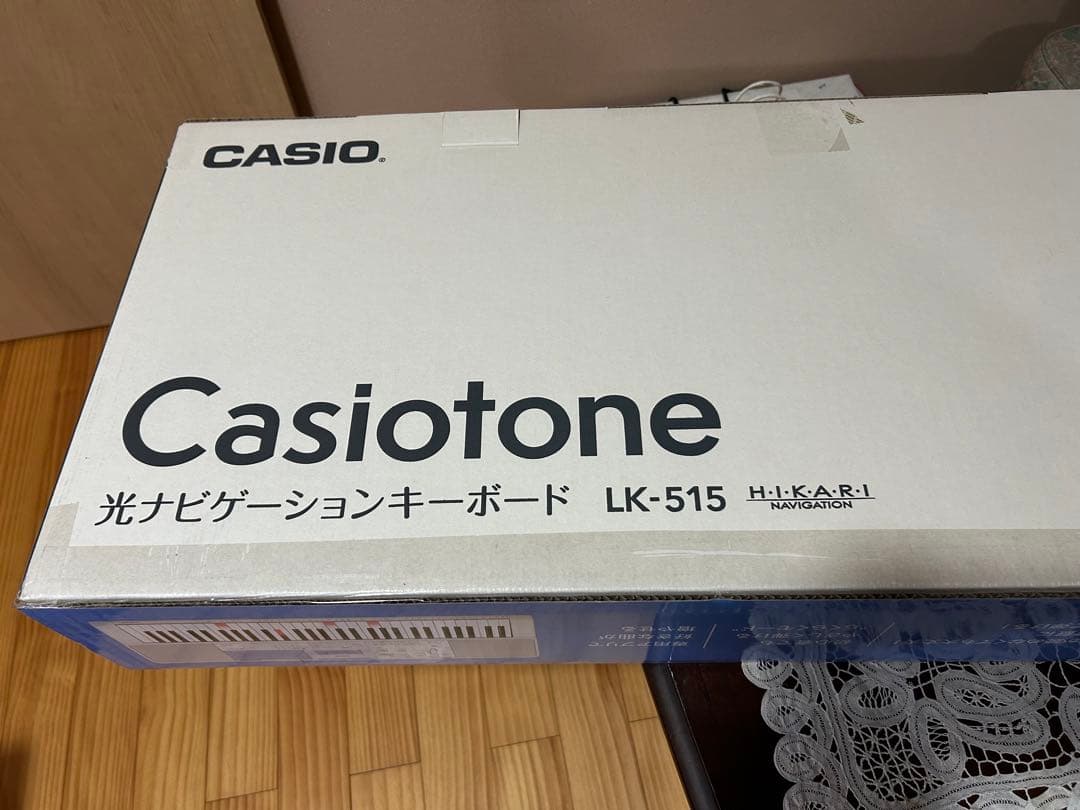 CASIO 光ナビゲーションキーボードLK515 Casiotone