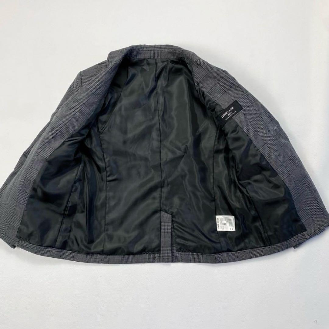 美品✨コムサイズム 120 フォーマルスーツ 豪華4点 グレンチェック 入学式