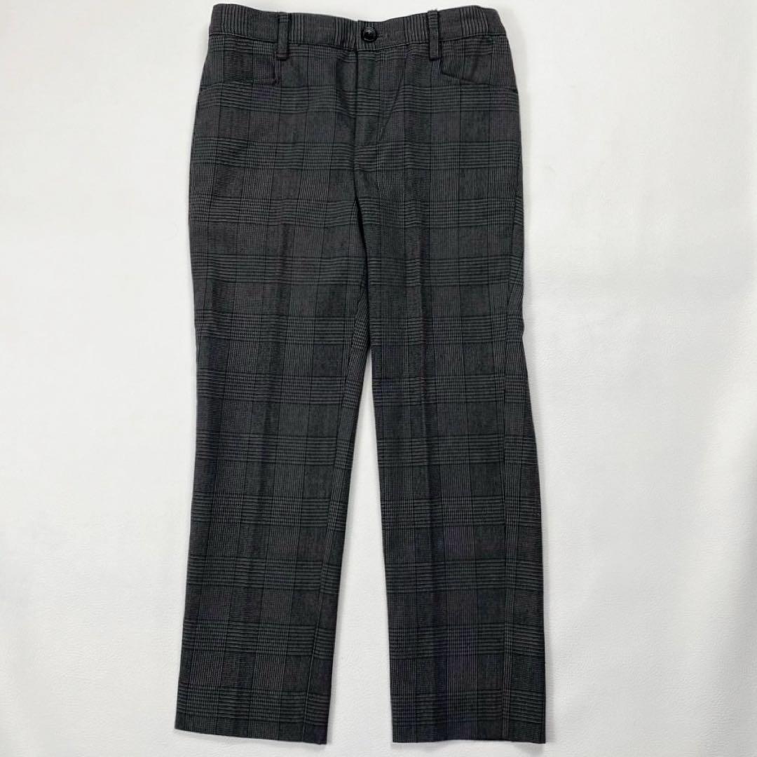 美品✨コムサイズム 120 フォーマルスーツ 豪華4点 グレンチェック 入学式