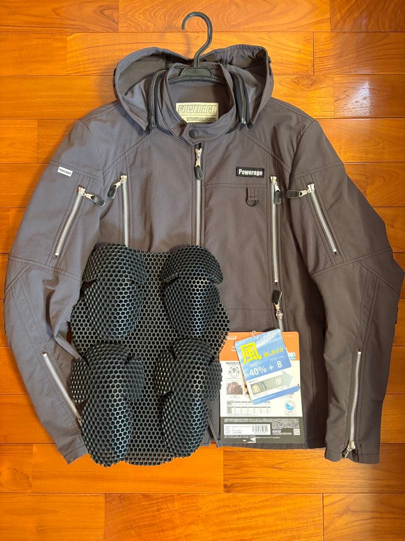 POWERAGE コンフォートライダース Lサイズ　チャコールグレー