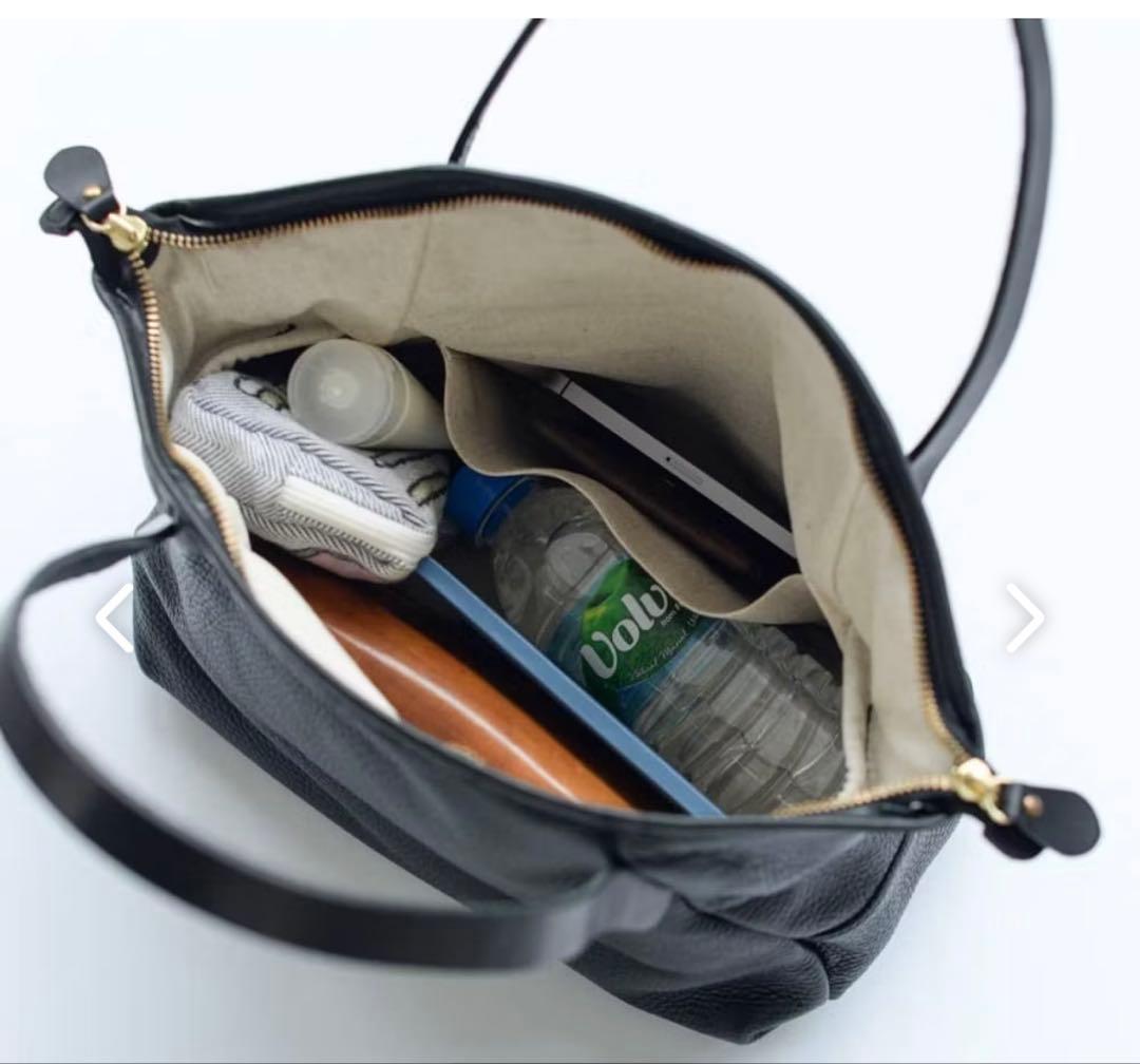 アンサ　レザーバッグトートミニ　北欧暮らしの道具店