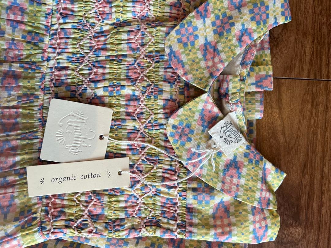 新品Apolina Jane dress 7-9Y 24SS