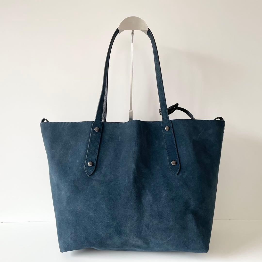 【新品】COACH トートバッグ マーケット リバーシブル A4