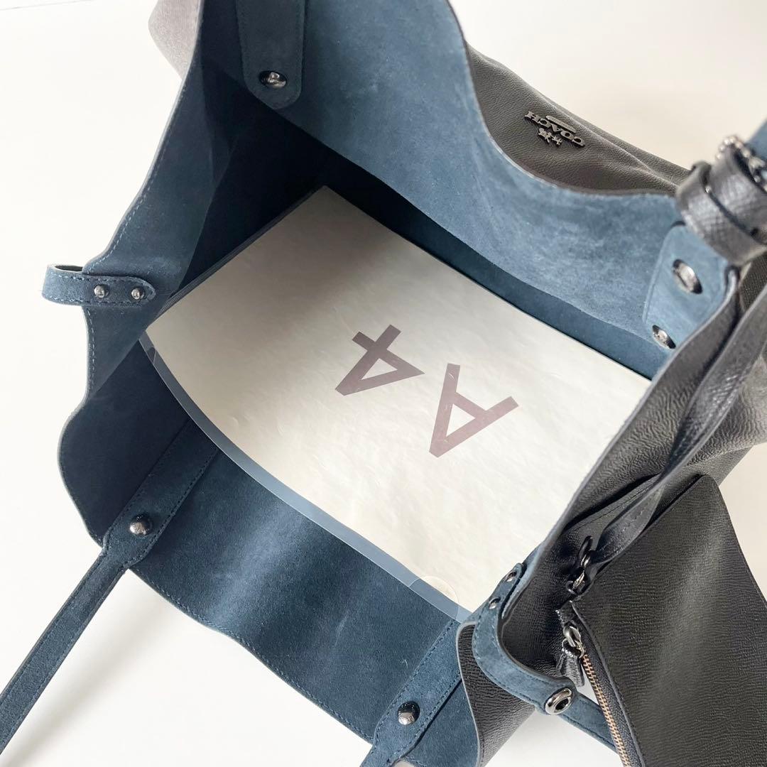 【新品】COACH トートバッグ マーケット リバーシブル A4