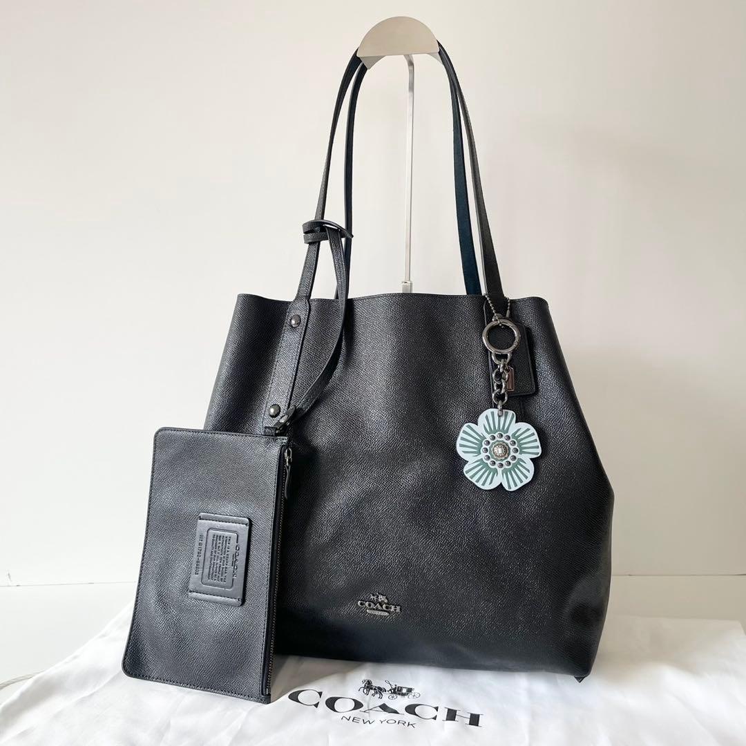 【新品】COACH トートバッグ マーケット リバーシブル A4