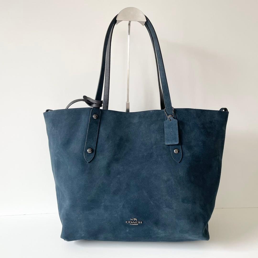 【新品】COACH トートバッグ マーケット リバーシブル A4