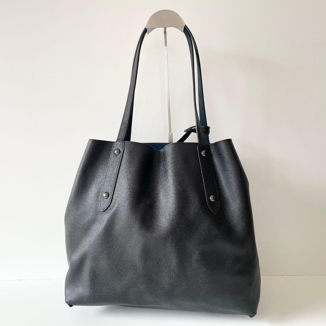 【新品】COACH トートバッグ マーケット リバーシブル A4