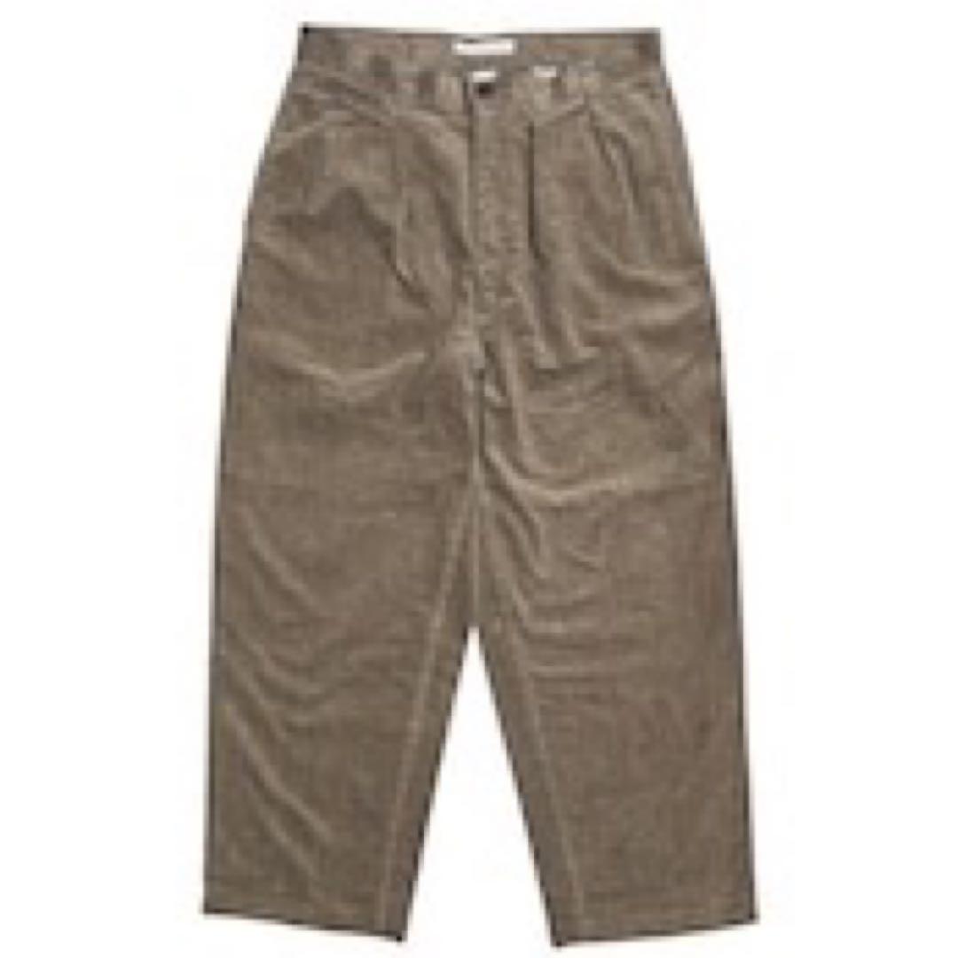 パンツ noroll THICKWALK CORDS PANTS SMOKE BROWN