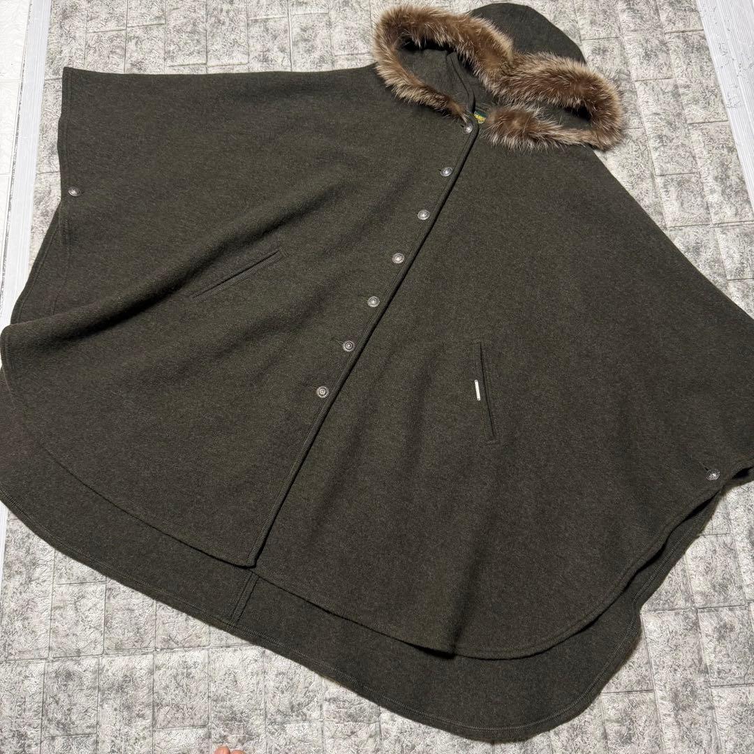 よっしーママ専用 ガイガー ポンチョコート ロングコート　フード