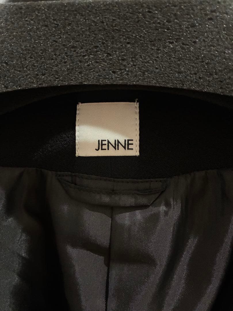 【JENNE】パールボタンノーカラージャケット