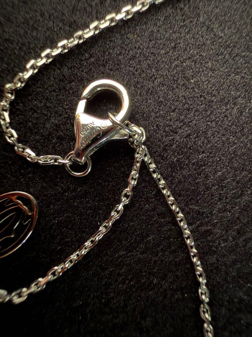 未使用⭐︎Cartier ダムールネックレス　スモール　ホワイトゴールド　上品