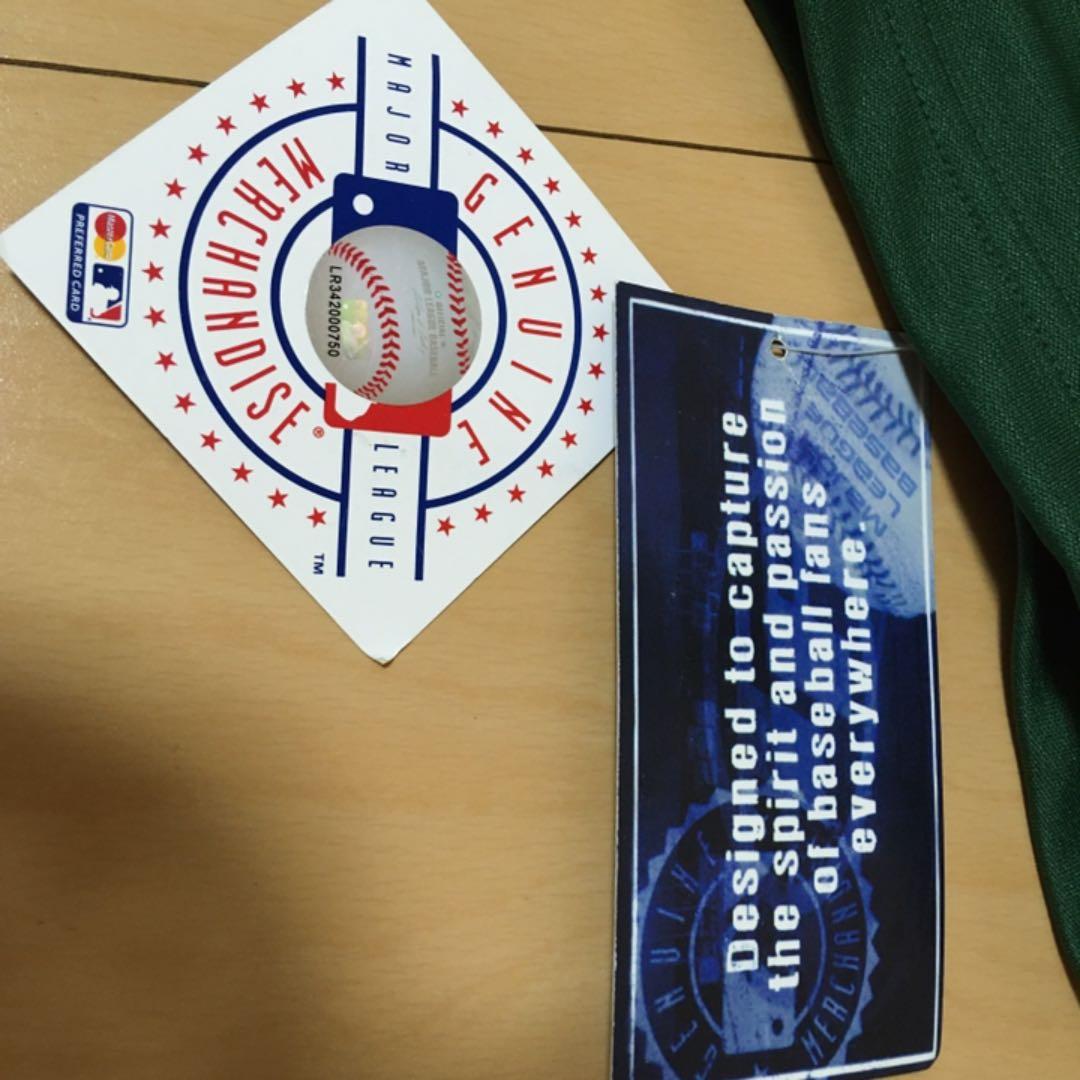 新品未使用タグ付き！TRUE FAN製⭐︎MLB アスレチックス⭐︎ユニホーム