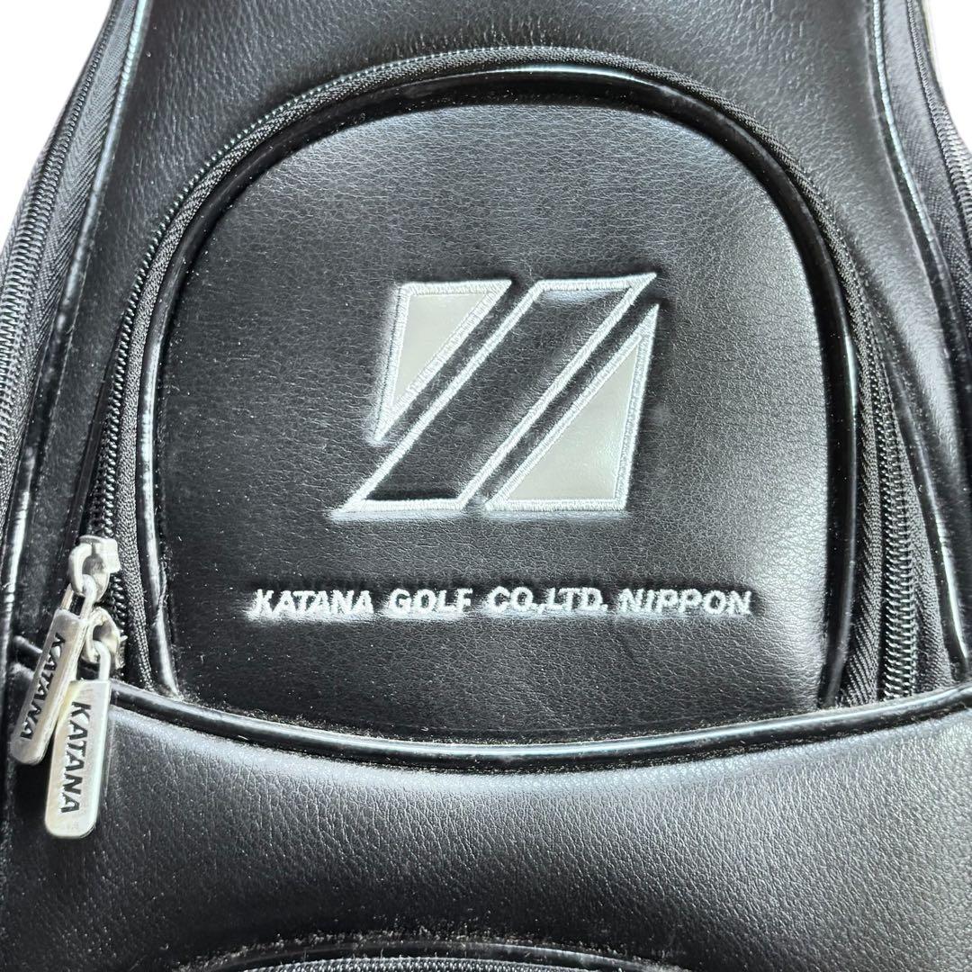 ✨未使用級✨ KATANA カタナ キャディバッグ 9.5型 PUレザー