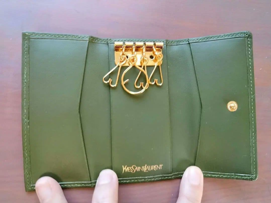 【未使用】Yves Saint Laurent イヴ・サンローラン　キーケース