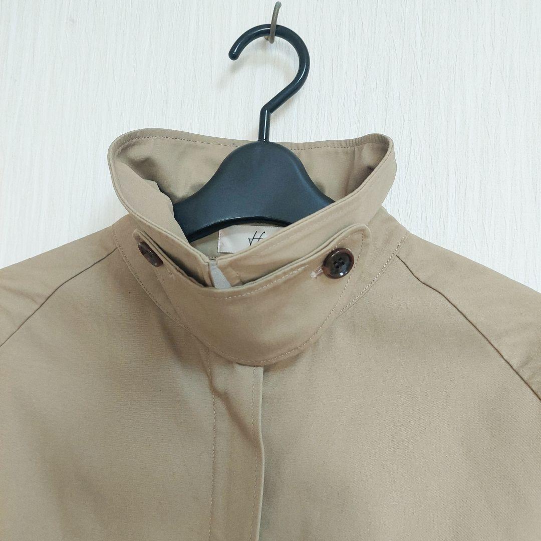 Heve　トレンチポンチョケープコート　ベージュ　送料込み