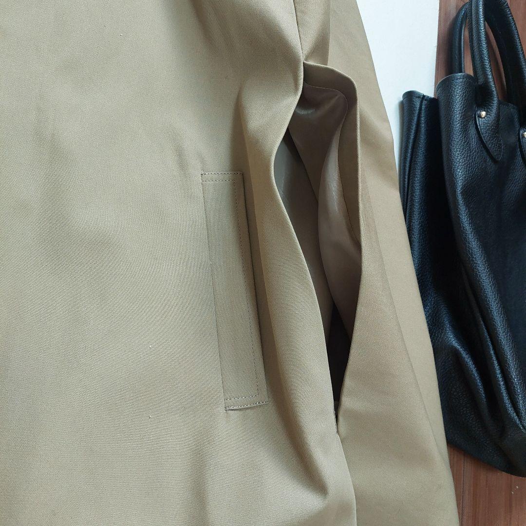 Heve　トレンチポンチョケープコート　ベージュ　送料込み