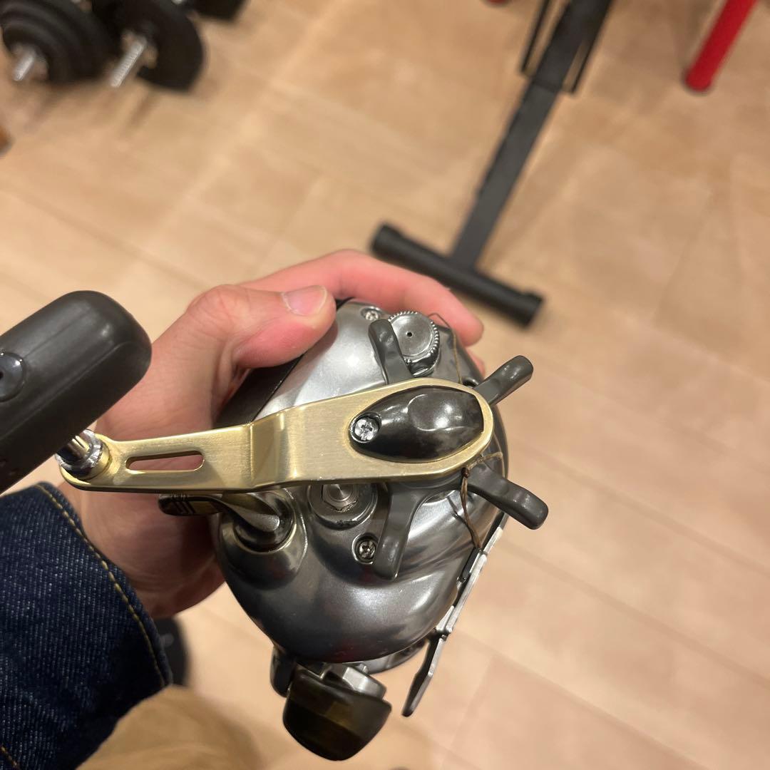 電動リール デジタル表示付き