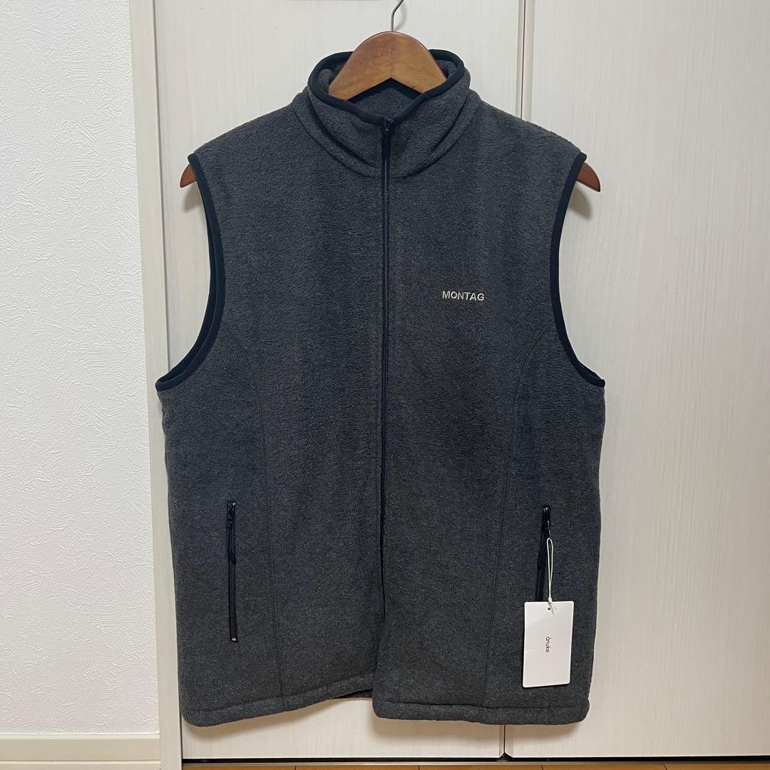 新品　anuke アンヌーク　Fleece Zip Vest ベスト