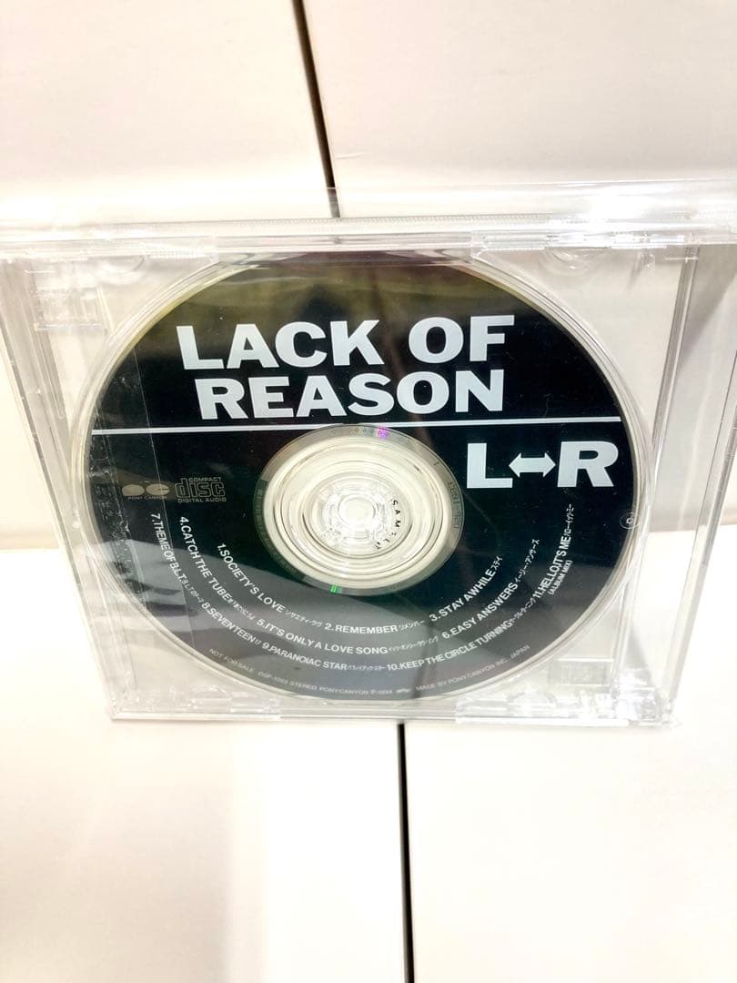 【激レア非売品】美品 L⇔R エルアール / LACK OF REASON