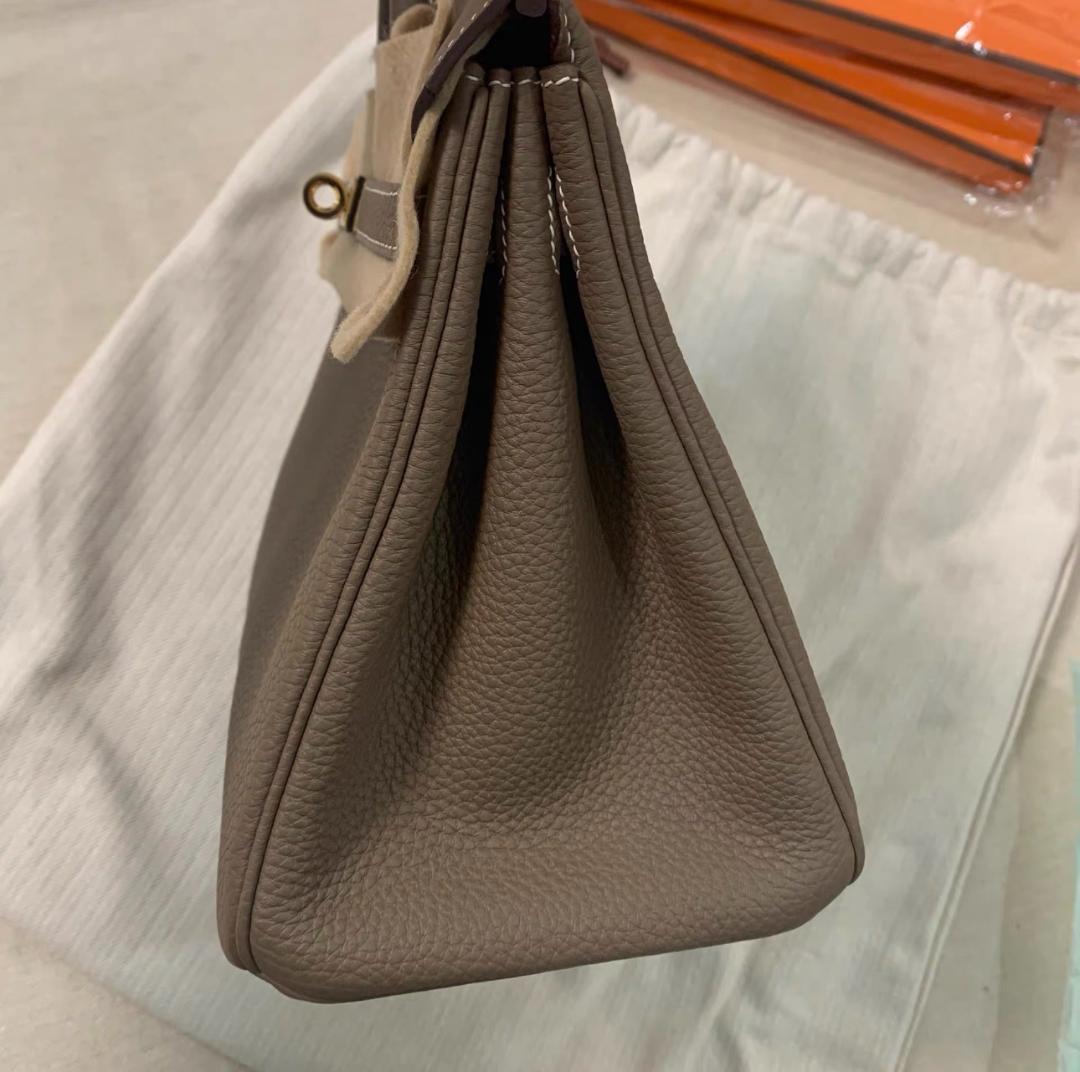 HERMES バーキン 30 ハンドバッグ エトゥープ