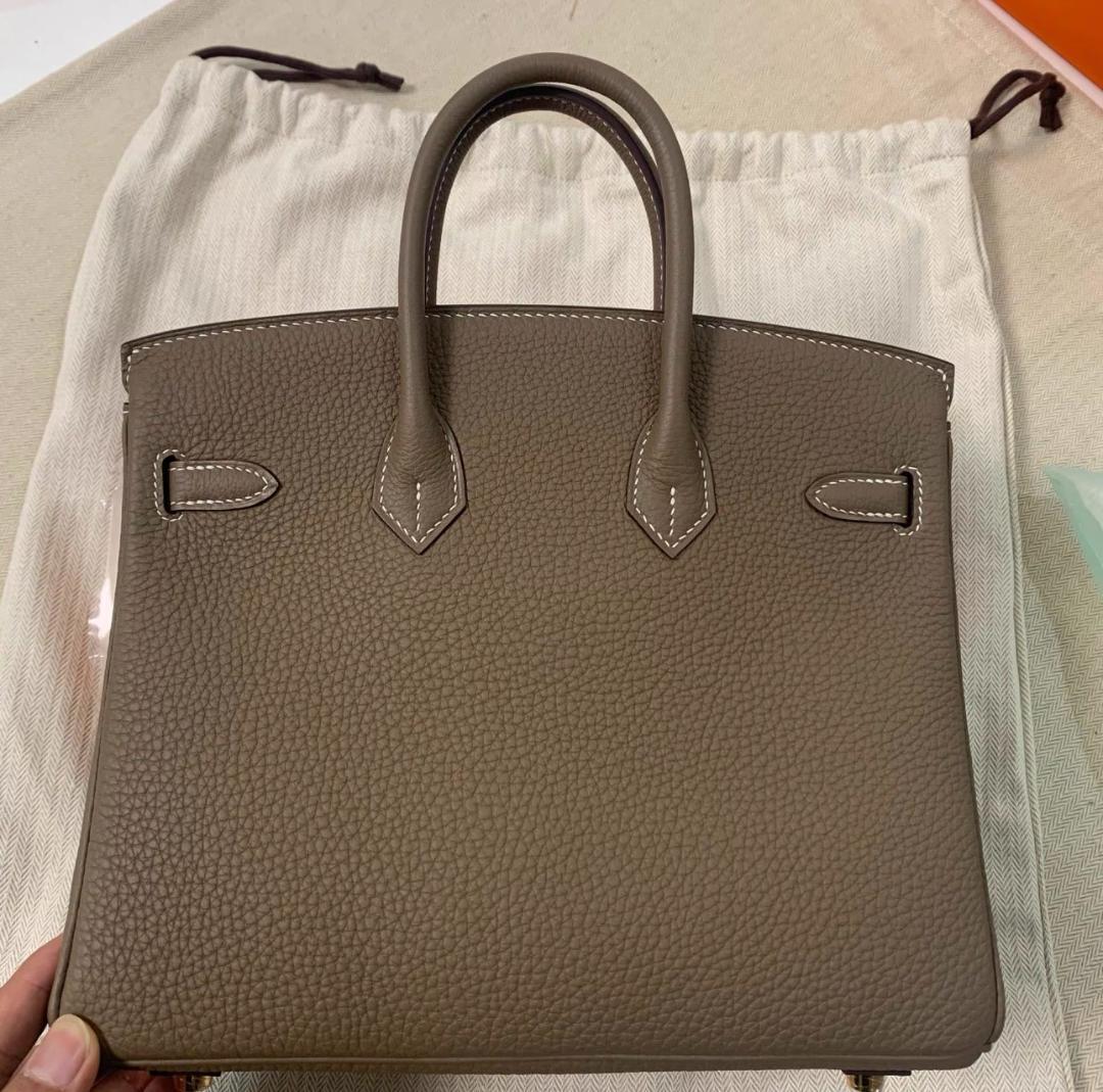 HERMES バーキン 30 ハンドバッグ エトゥープ