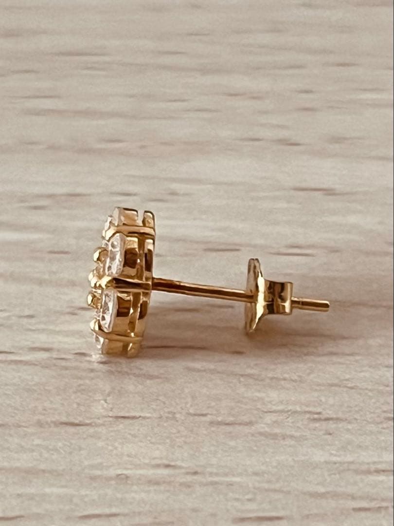 AVALANCHE 10K ジルコニア ピアス