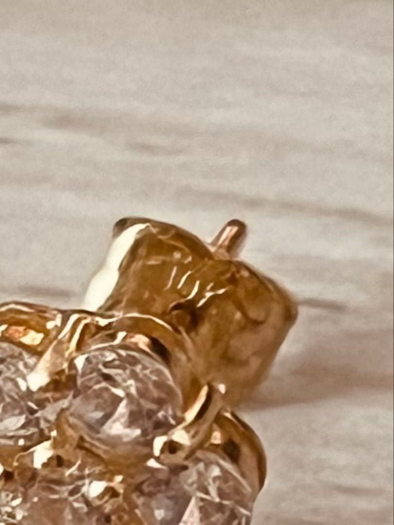 AVALANCHE 10K ジルコニア ピアス