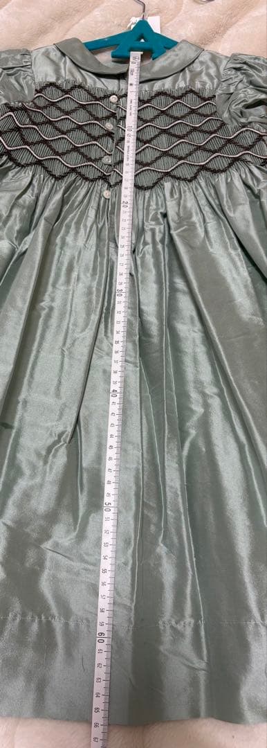 ボンポワン　2021aw スモッキングドレス8A