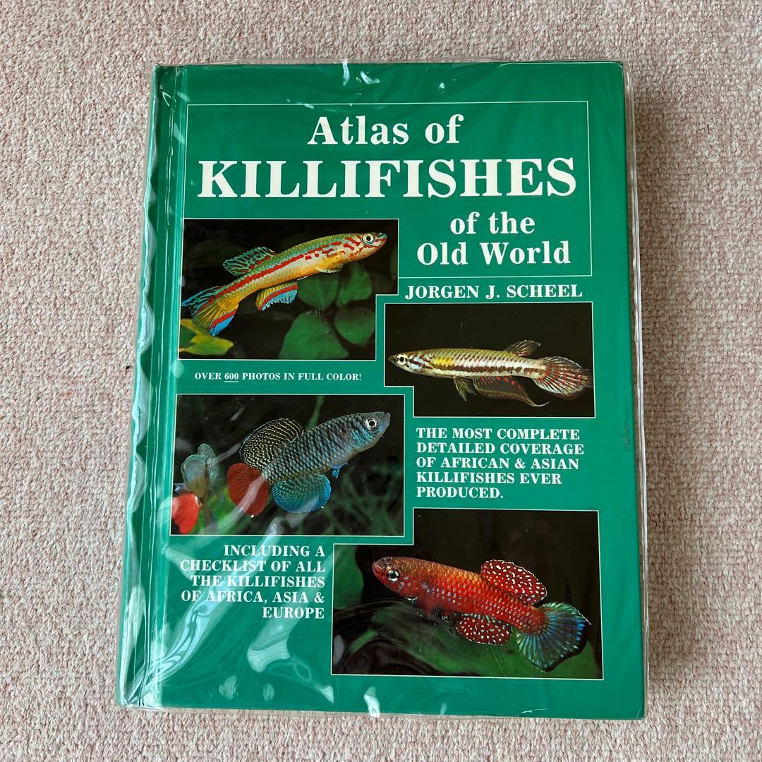 洋書　Atlas of KILLIFISHES（メダカ）　大型本