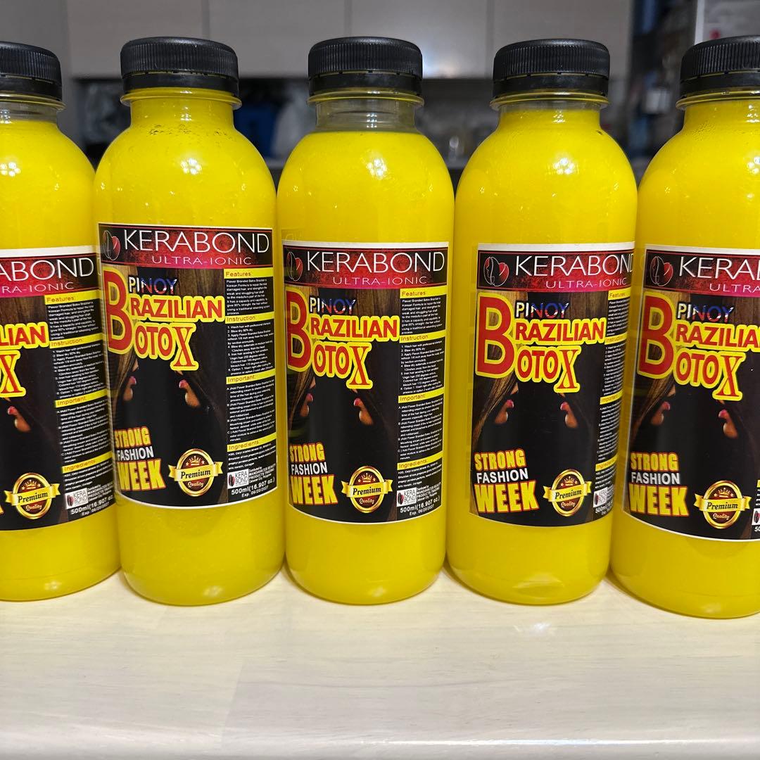 スタイリング剤 KERABOND Pinoy BrazilianBotox 500ml 5set